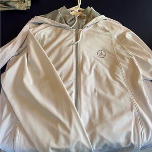 Jordan Gray Zip-Up Jacket